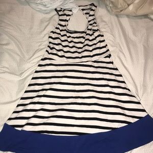 Stripped dress casual